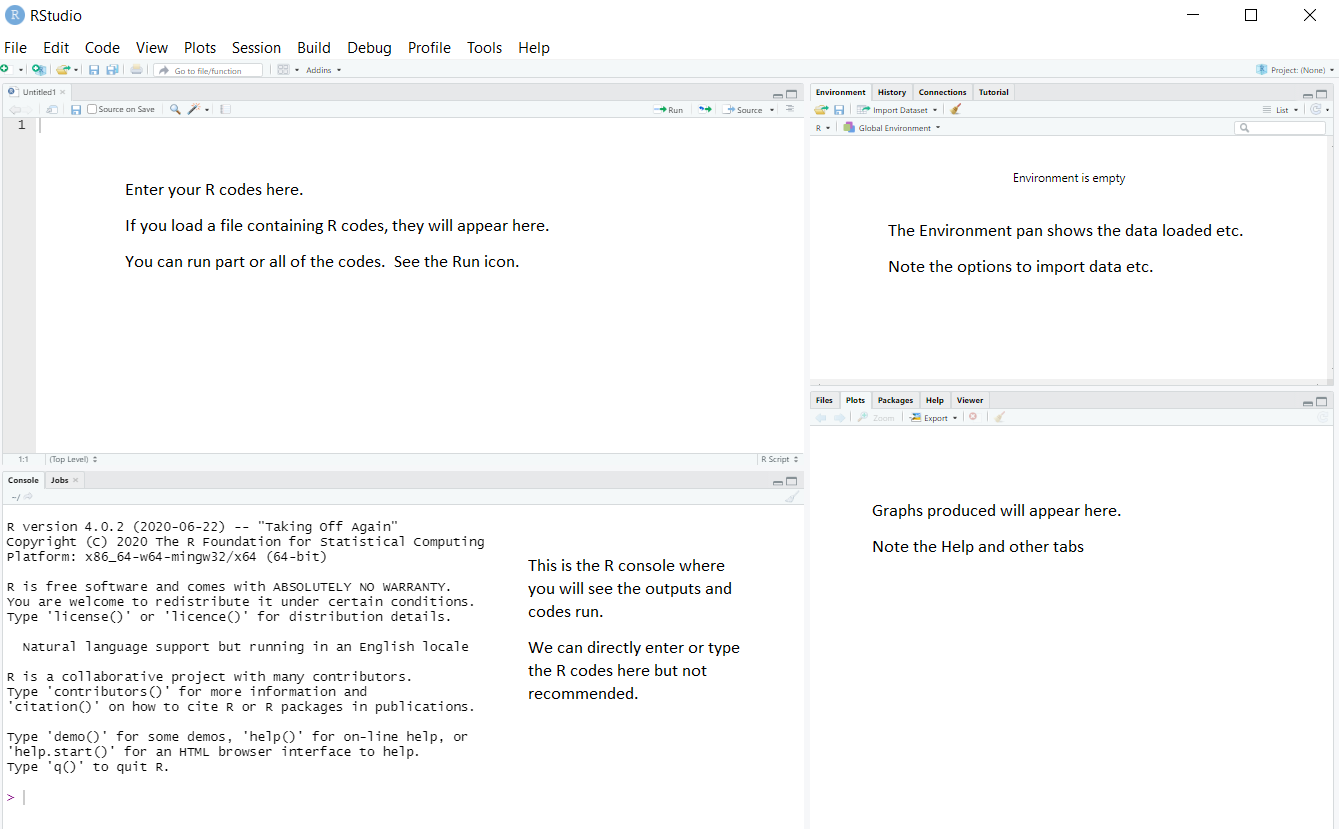 An RStudio window